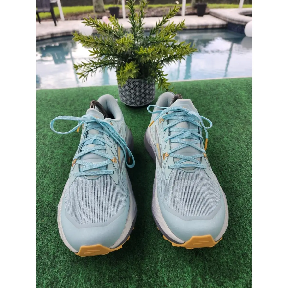Brooks shoes - Brooks Cascadia 19 - Cascadia - 120446-1B-437 - Clearwater/Primer Grey/Apricot 7