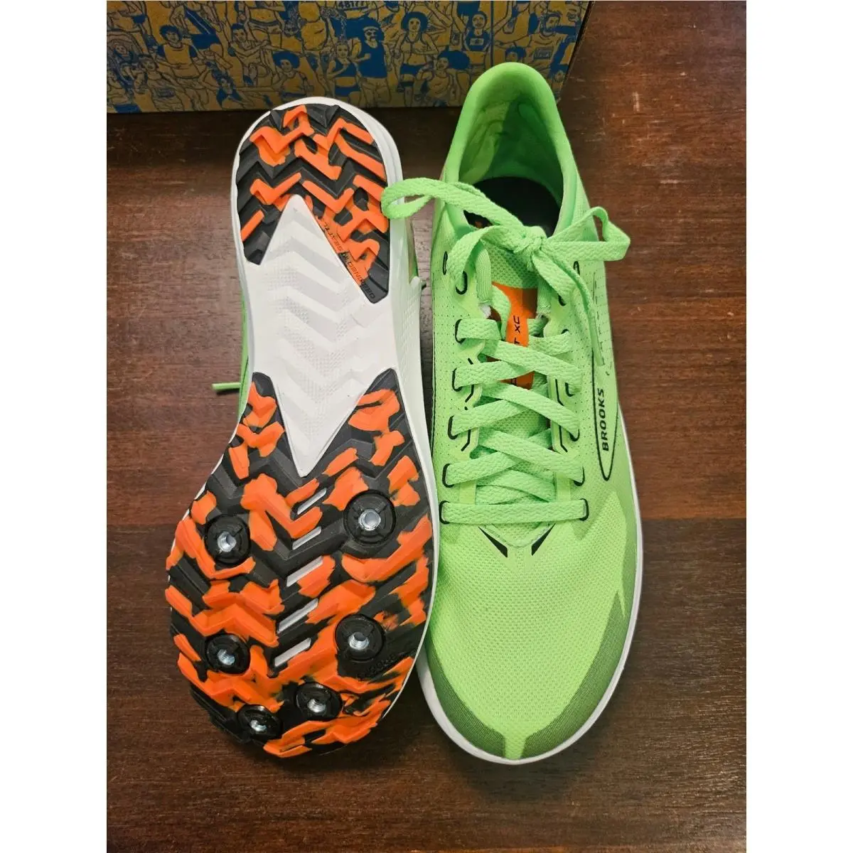 Brooks shoes - Brooks Draft XC - Draft - Green 4