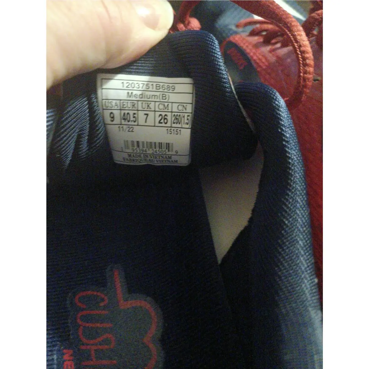 Brooks shoes - trace 2 - trace - Red, White, Blue 3