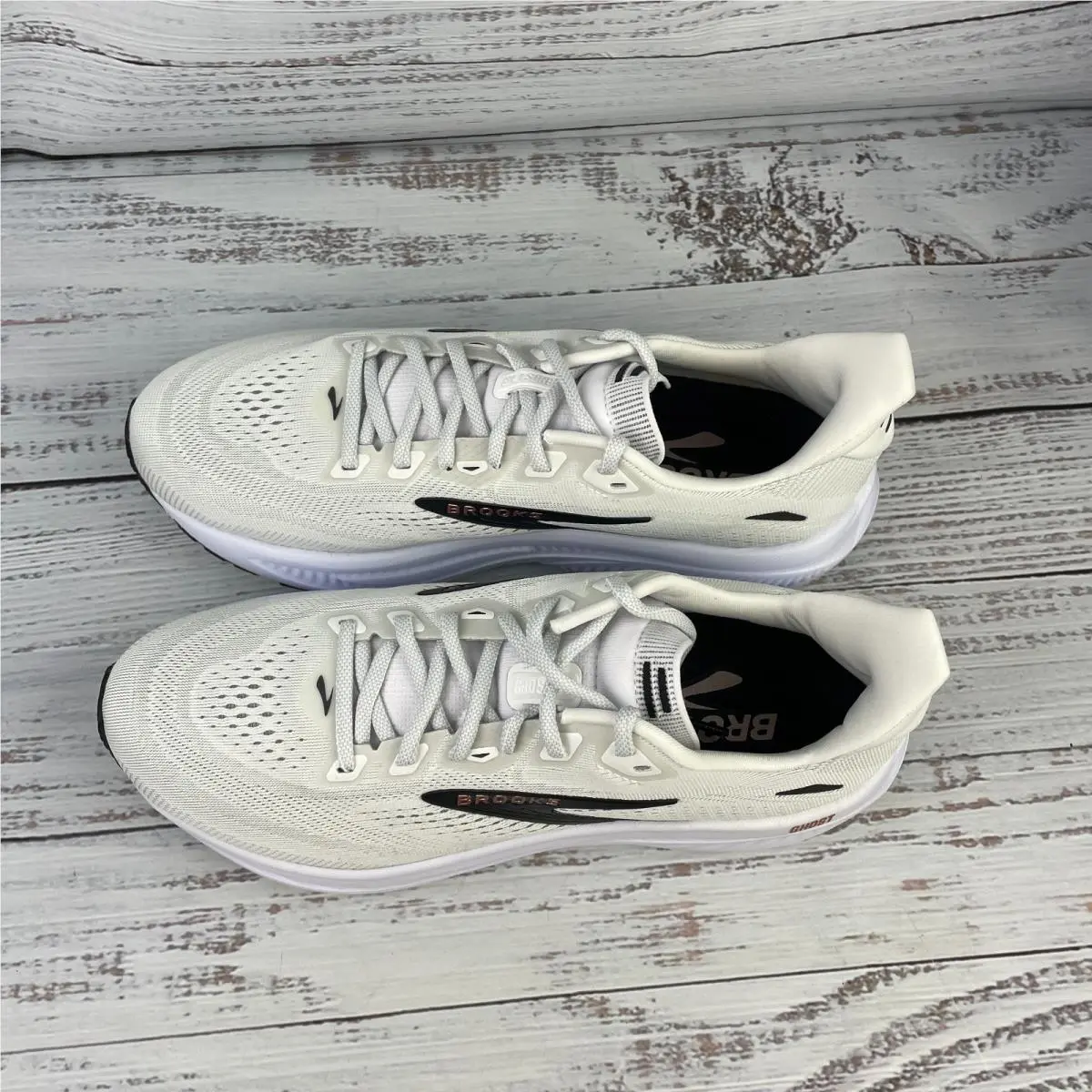 Brooks shoes - Brooks Ghost - Ghost - White (UPC: 195394872668) 5