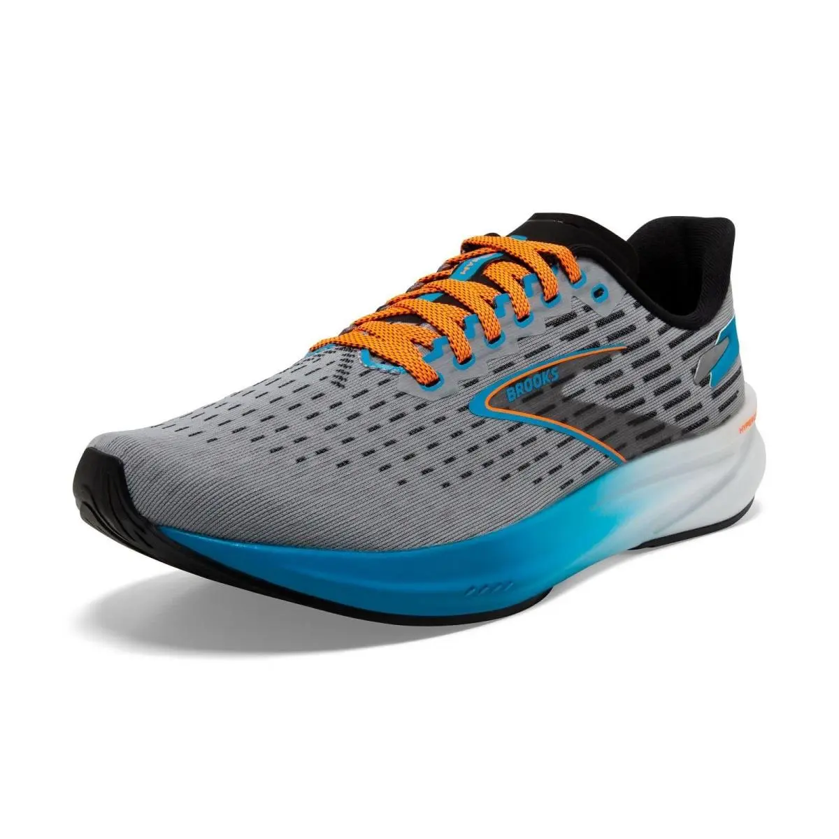 Brooks Men’s Hyperion Neutral Running Shoe - Grey/atomic Blue/scarlet
