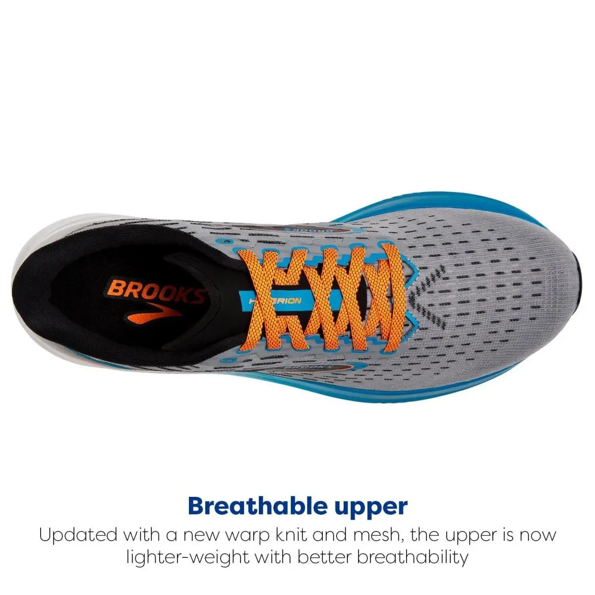 Brooks shoes - 1104071D020.125 - 1104071D020125 - Grey/Atomic Blue/Scarlet (UPC: 195394317367) 3