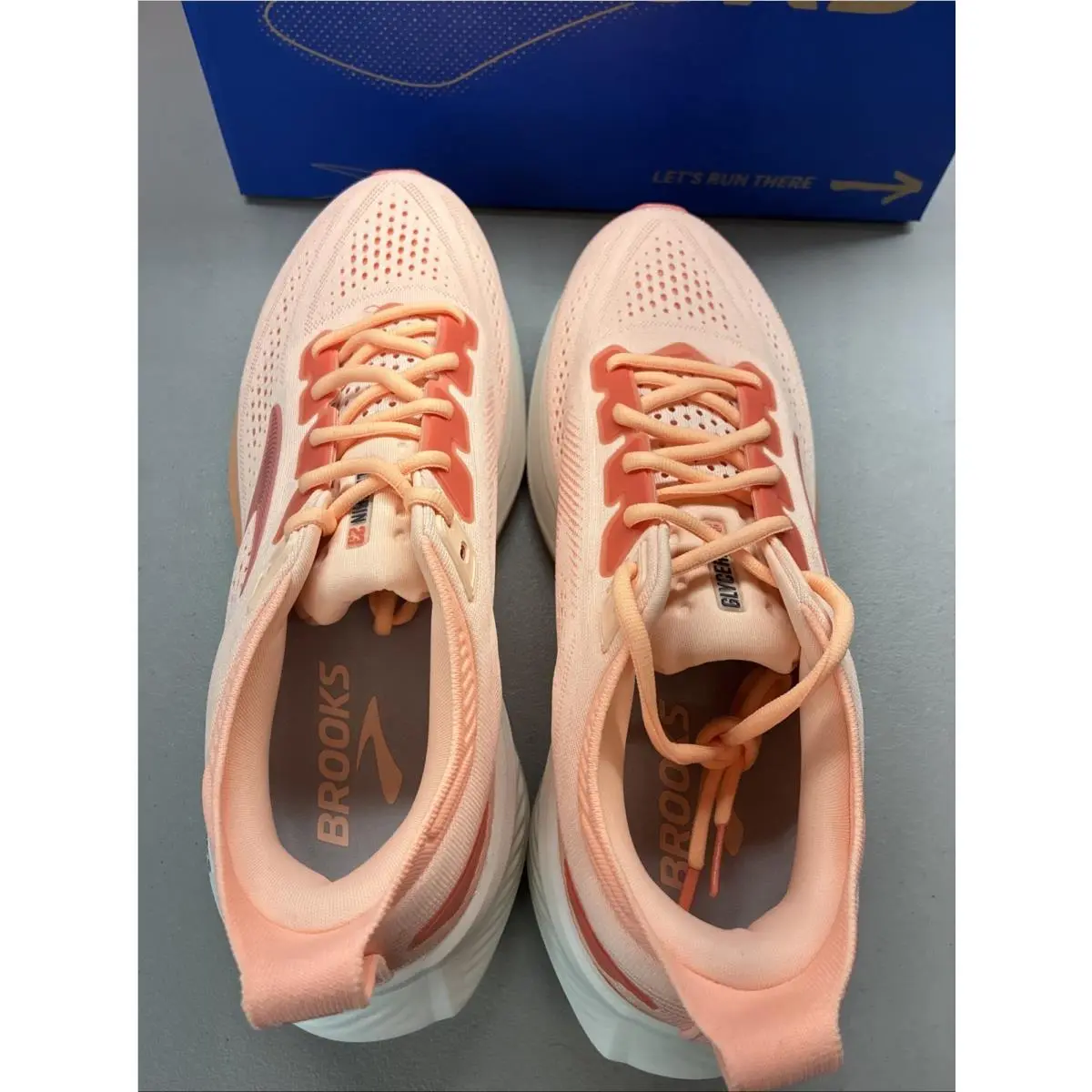 Brooks shoes - Glycerin GTS 23 - Glycerin GTS - 120492-822 - Coral/Peach/Spellbound (UPC: 195394770872) 3