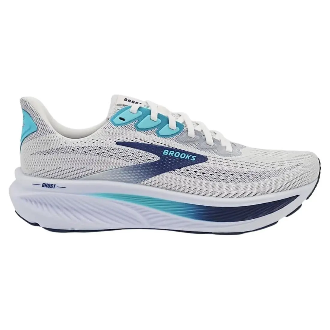 Brooks shoes - White/Beacon Blue/Ipanema, Main: White (UPC: 195394759945) 1