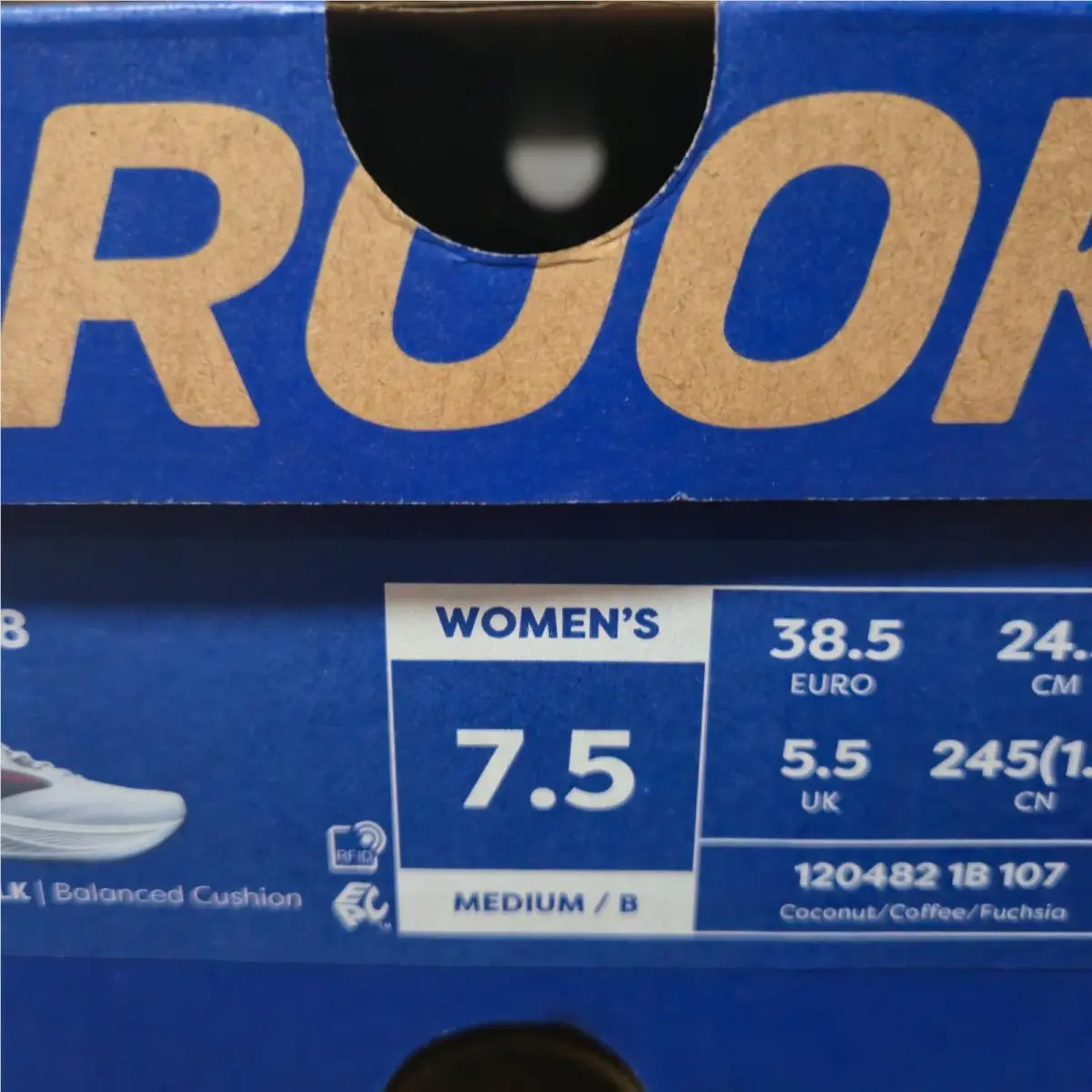 Brooks shoes - Brooks Ghost - Ghost - 120482-1B-107 - White 4