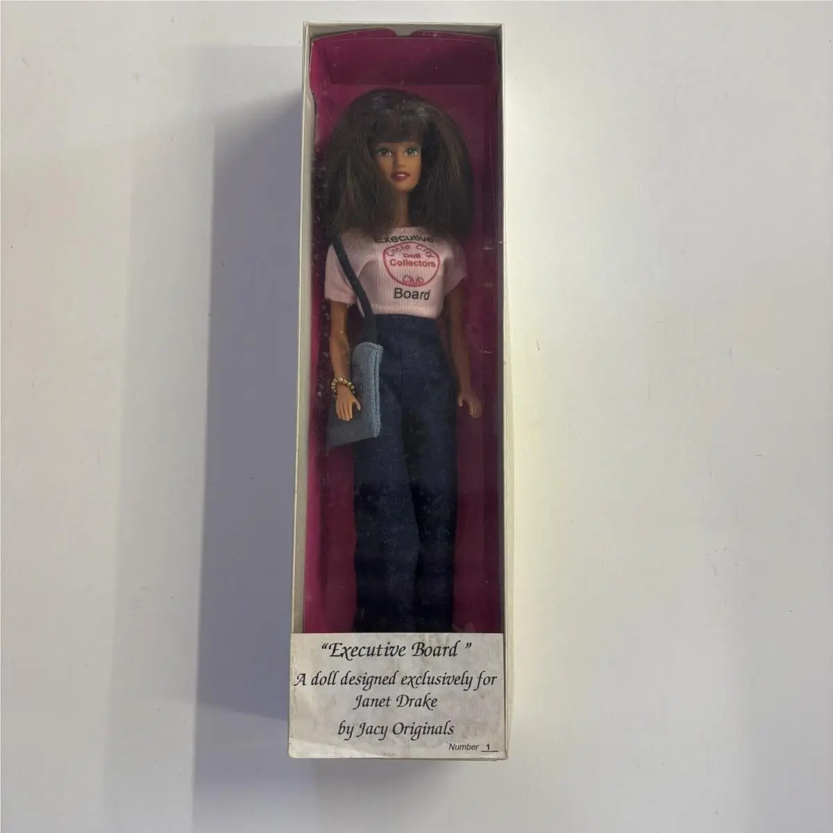 Barbie Executive Board Jacy Originals Numbered 1 Circle City Doll Collectors