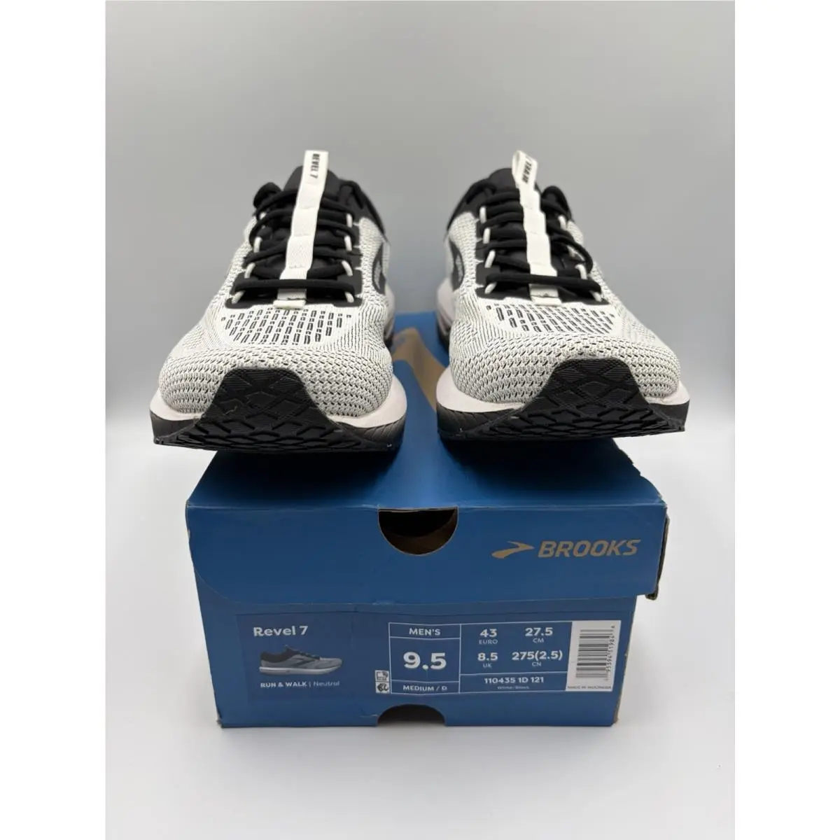 Brooks shoes - Brooks Revel - Revel - 1104351D121 - Black 1