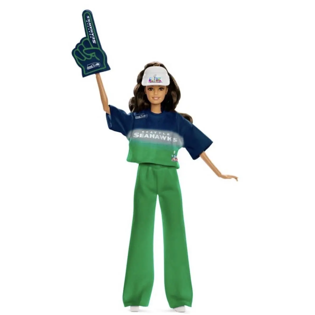 Barbie Doll Superbowl LX Seattle Seahawks Presale 08/31/2026