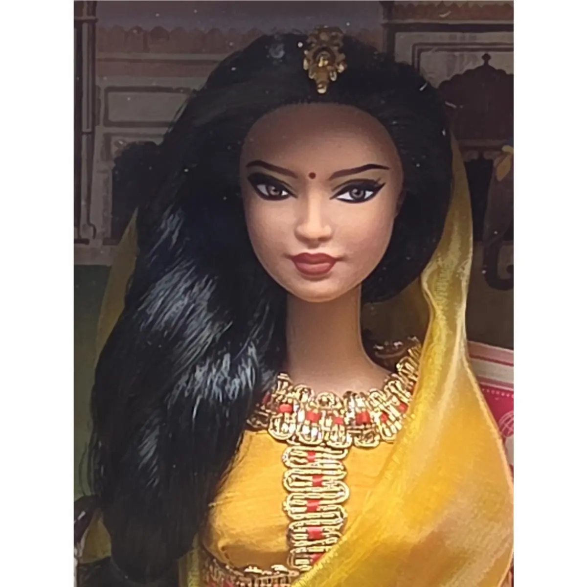 2011 Mattel Passport Dolls of The World India Barbie W3322 - Nrfb