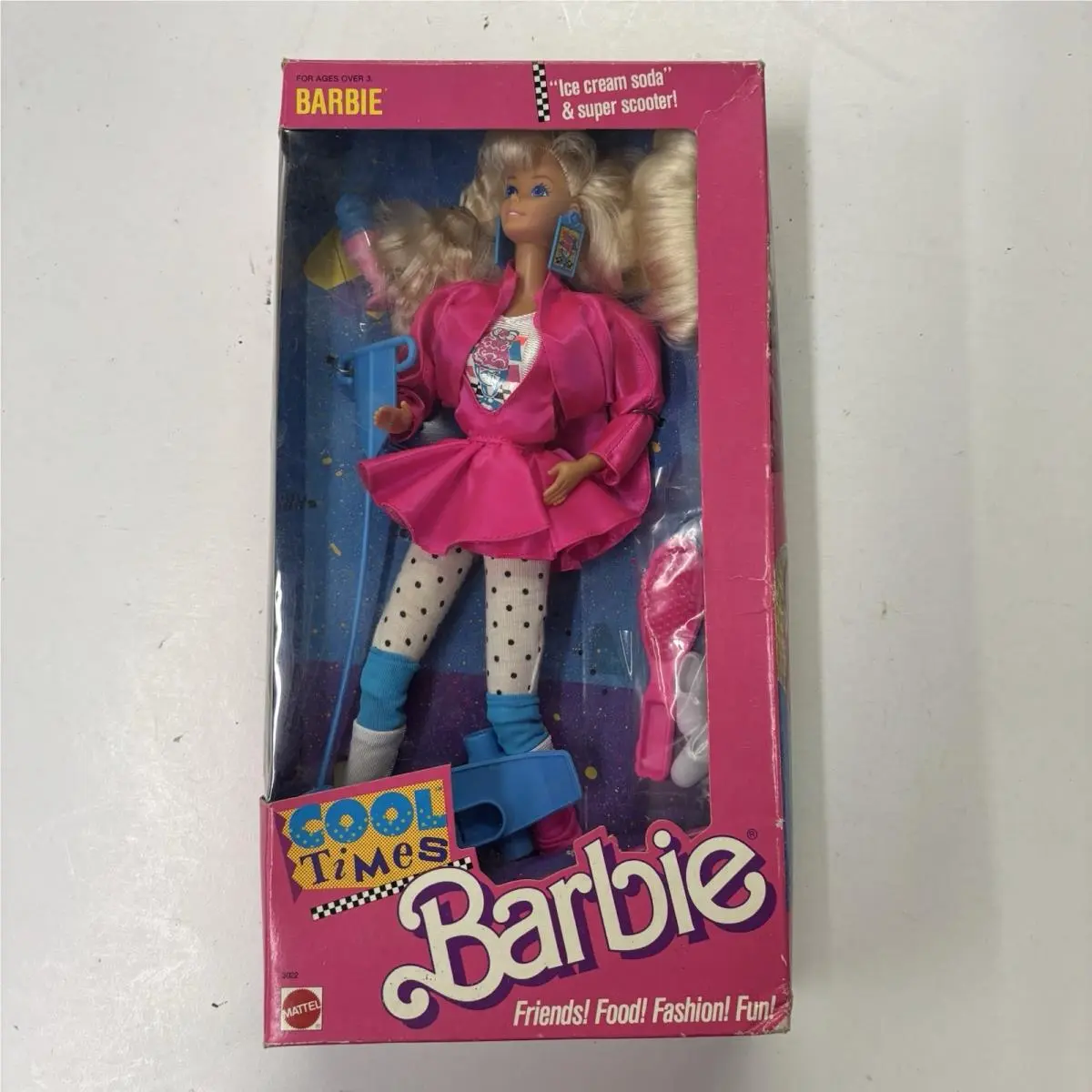 1988 Vintage Barbie 3022 Cool Times