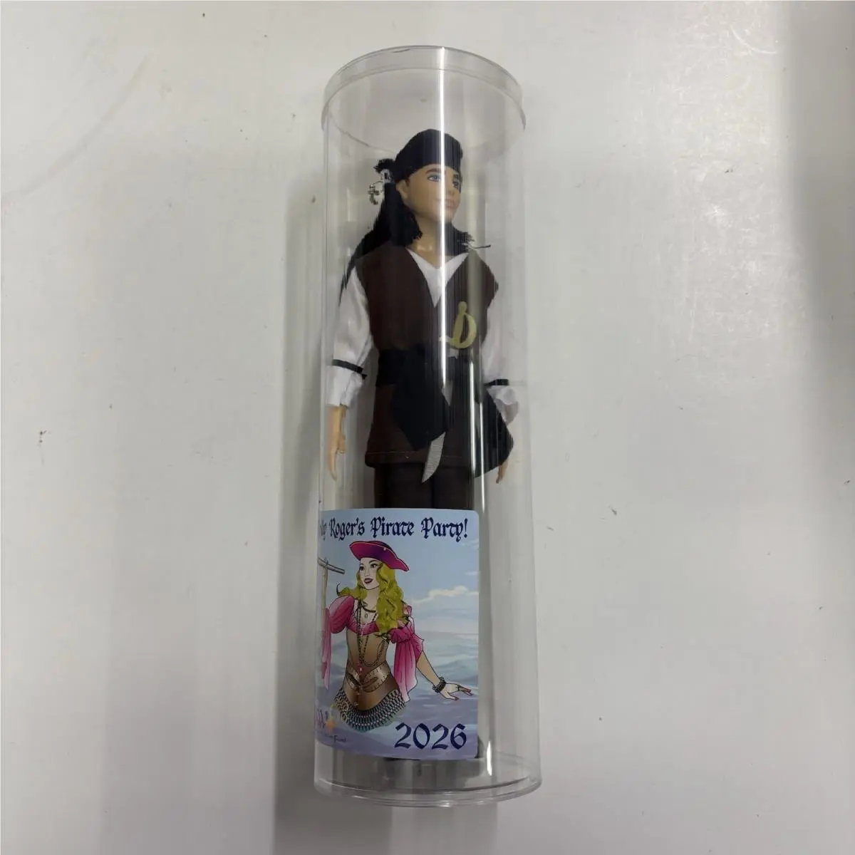 Barbie Grant A Wish Convention 2026 Gaw Dolly Roger`s Pirate Ken Doll LE 275