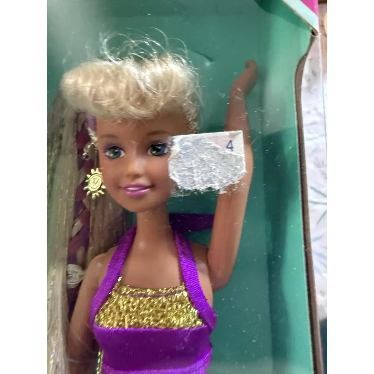 Vintage 1996 Splash N Color Skipper Barbie Doll Mattel 16171