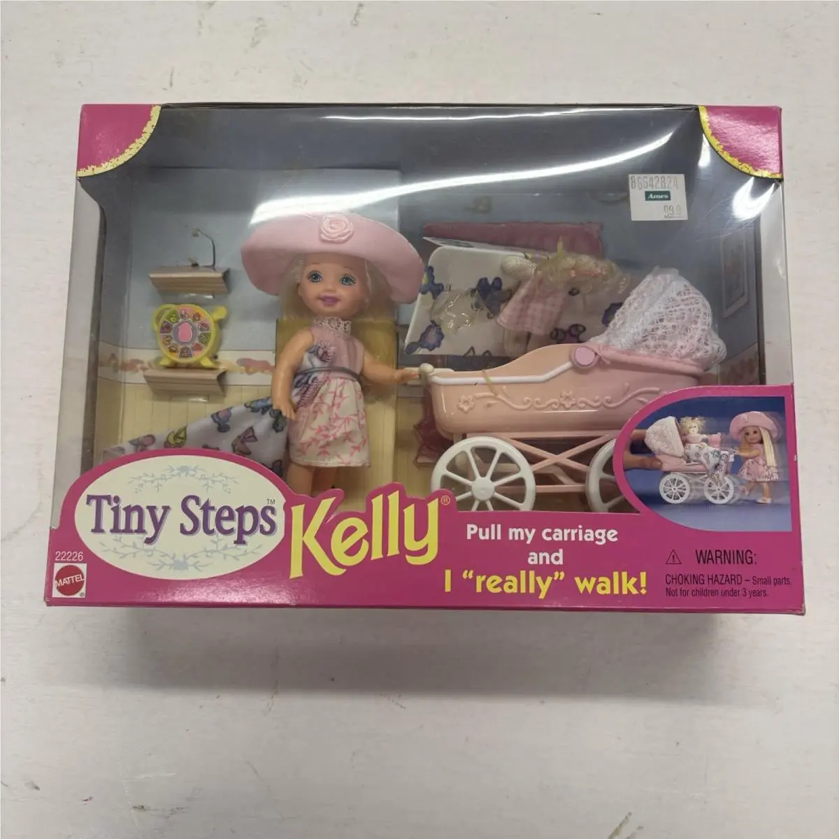 Vintage Barbie Tiny Steps Kelly Doll Japanese 1998 22226 Nrfb Foreign Market