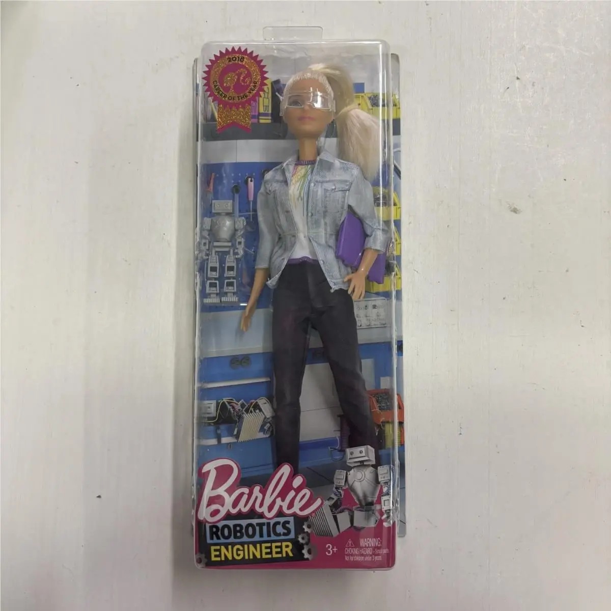 2018 Barbie Career OF The Year Robotics Engineer Blonde