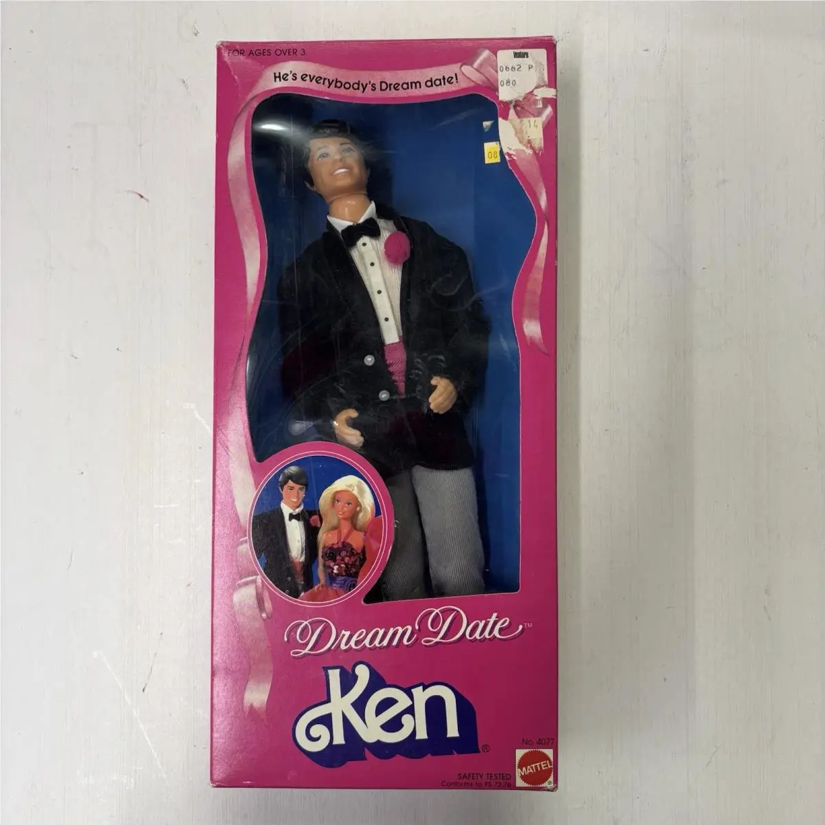 1982 Mattel 4077 Barbie Dream Date Ken