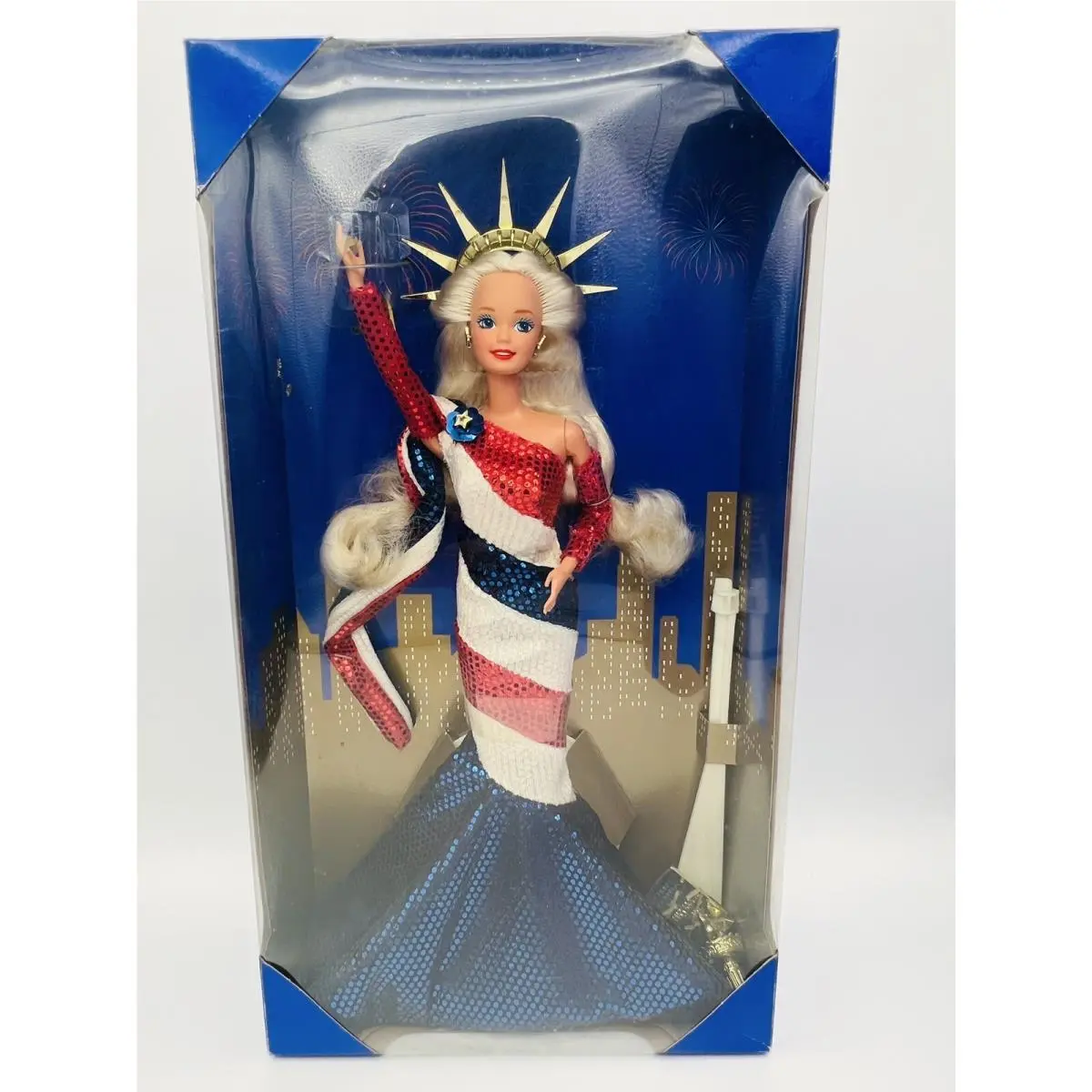Statue of Liberty Barbie Doll Fao Schwarz 1995 Limited Edition 14664