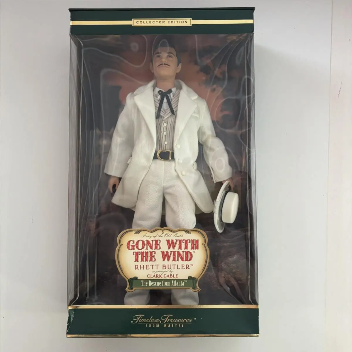 Barbie Doll 2001 Gone with The Wind Rhett Butler 53854 Rescue From Atlanta