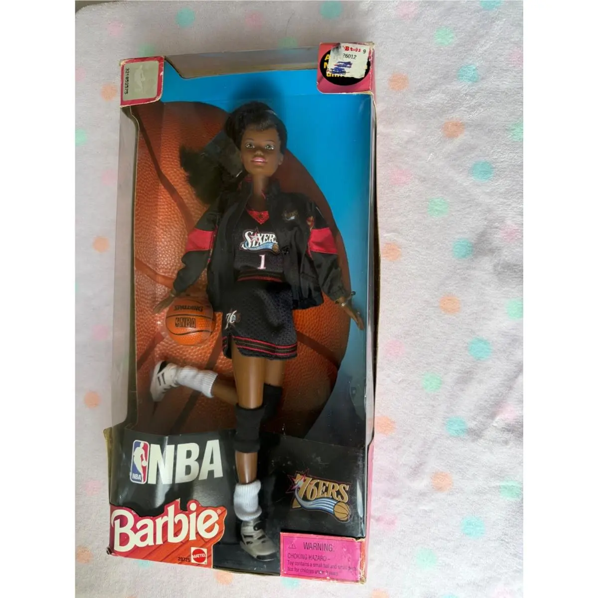 Nba Barbie Philadelphia 76ers African American 1998 Never Opened
