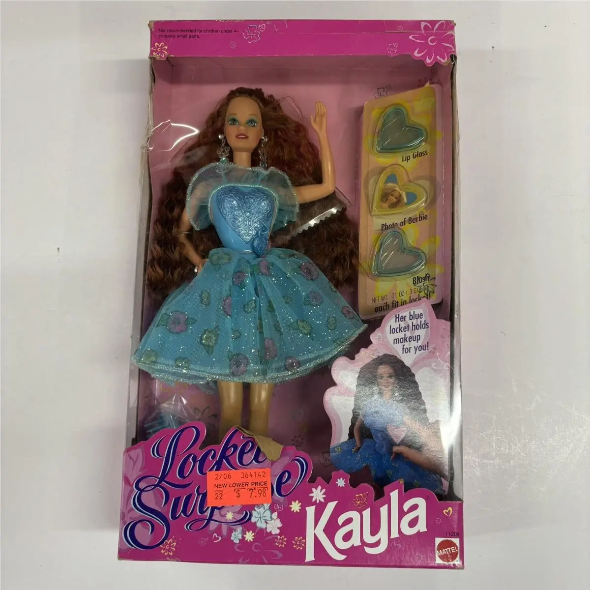 Mattel Locket Surprise Kayla (barbie) 1993 Mattel Locket Surprise Kayla Barbie Doll