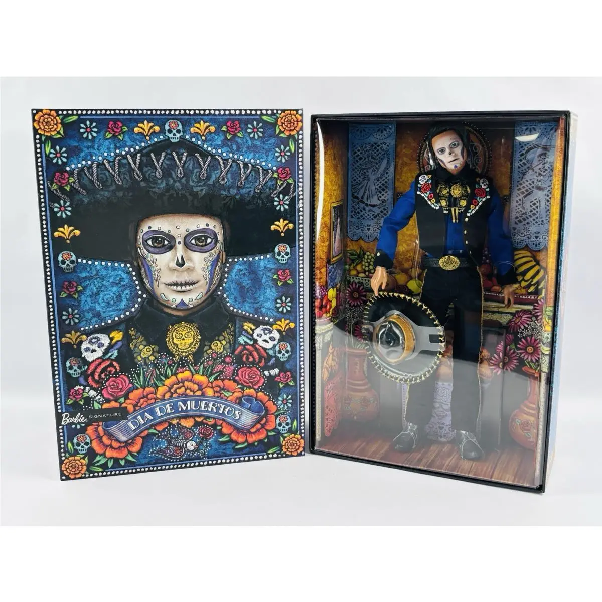 2022 Barbie Signature Día De Muertos Ken Doll Javier Meabe HBY10