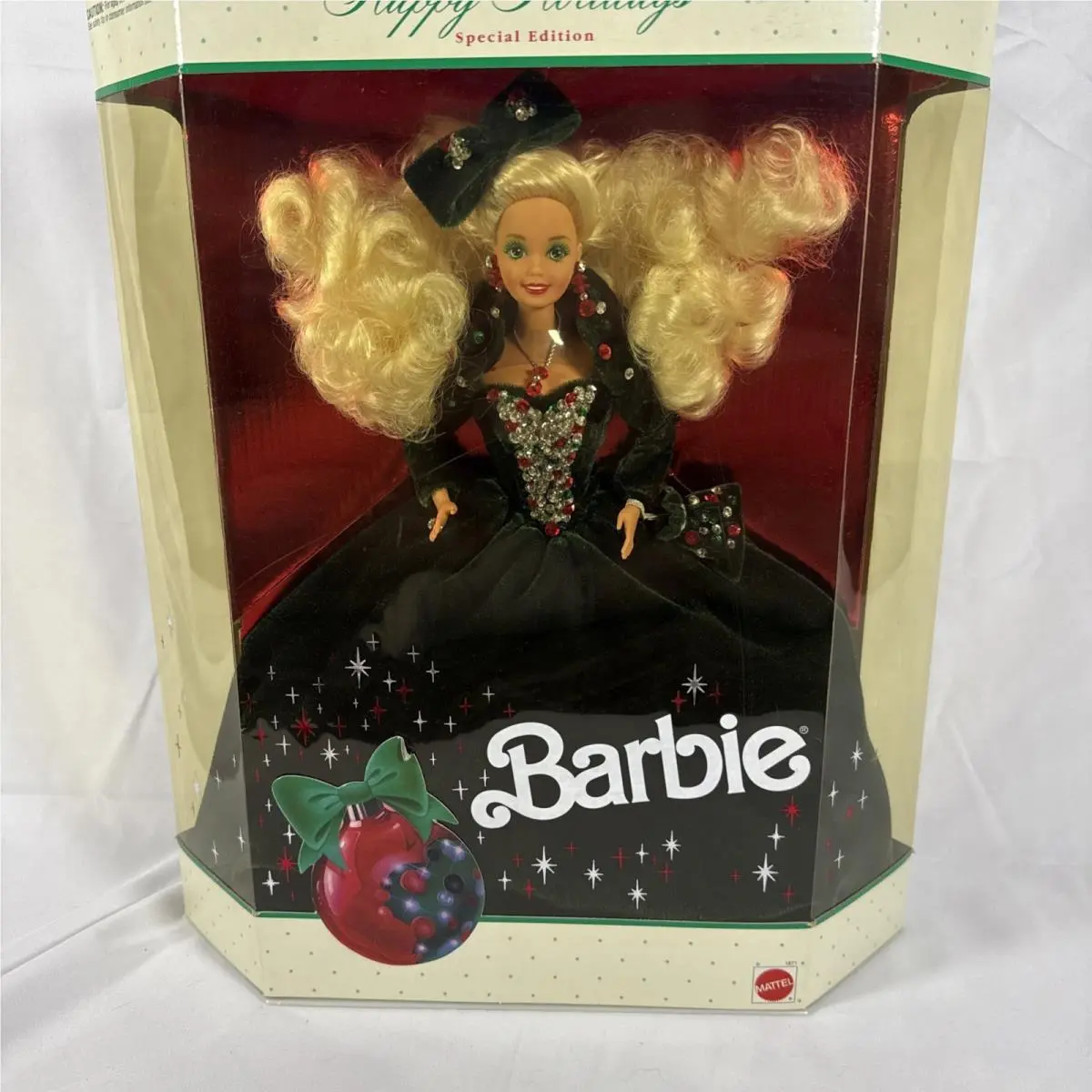 Vintage Barbie 1991 Happy Holidays Special Edition Doll Mattel 1871
