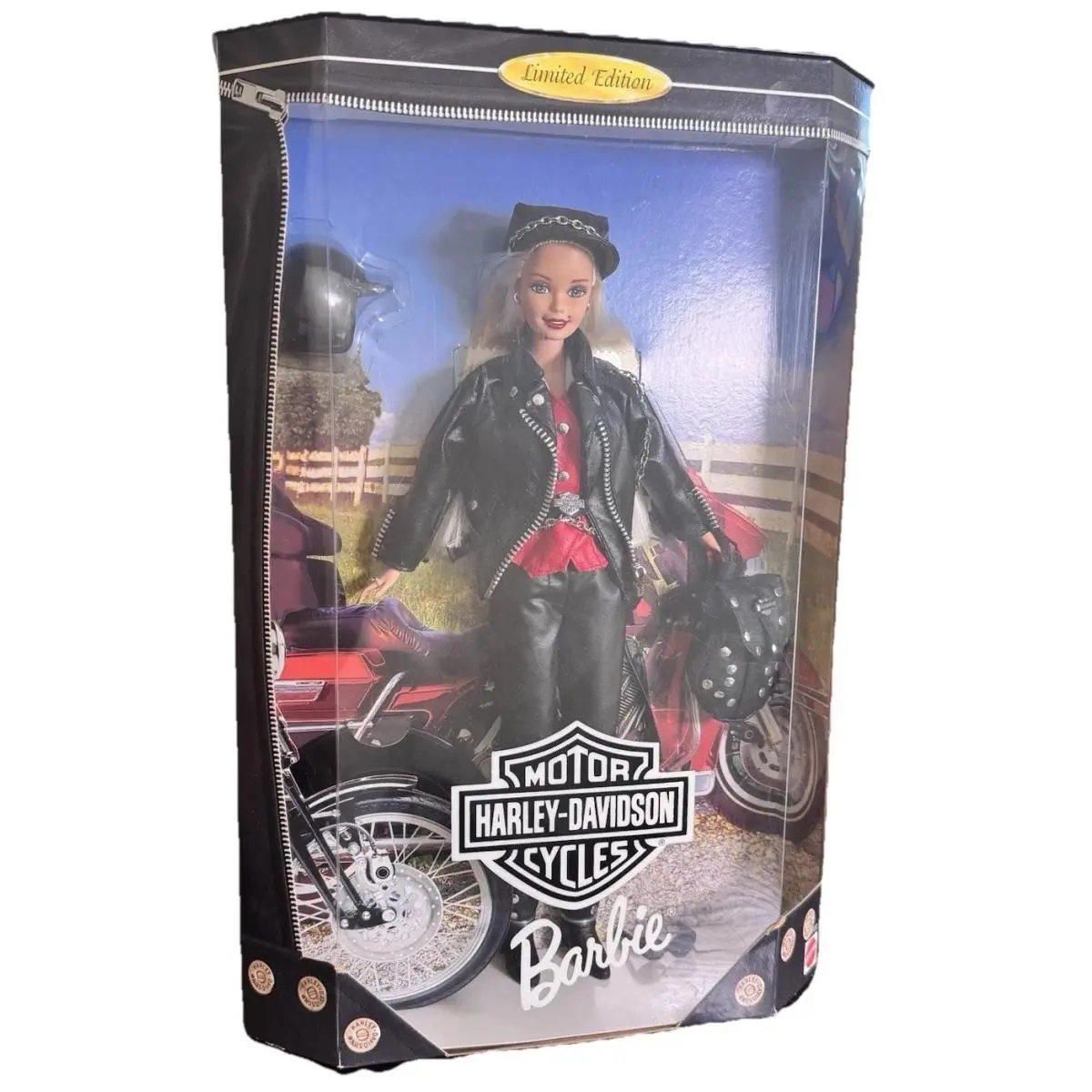 Harley Davidson Barbie Limited Edition Mattel Collector Doll Nrfb