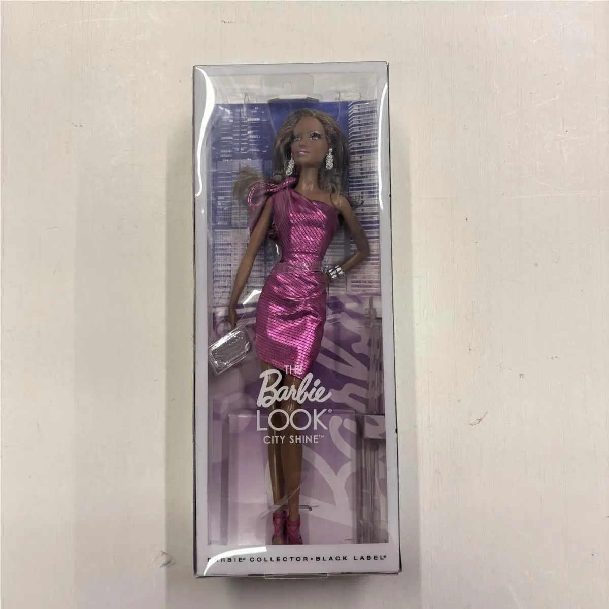 N857 Nrfb Barbie The Look City Shine Pink Dress AA Pazette Model Muse Doll