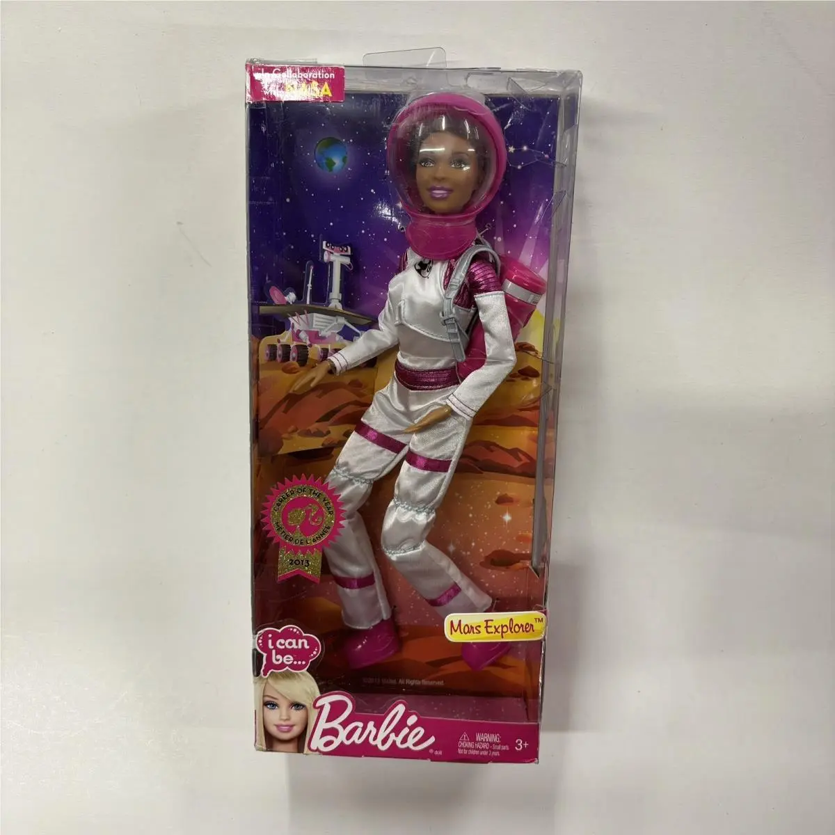 Barbie I Can Be Mars Explorer Astronaut African American AA 2013