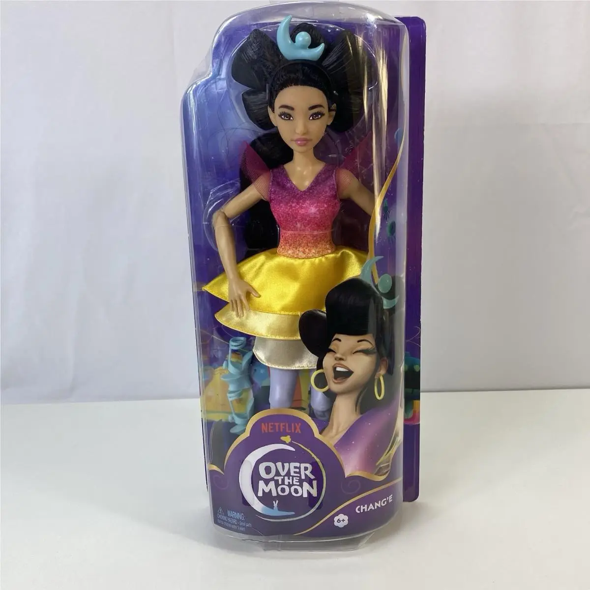 Over The Moon Chang`e Goddess 11.5 Doll Netflix 2020 Mattel Retired Read