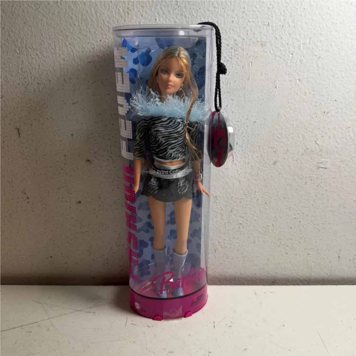2005 Mattel J4179 Fashion Fever Barbie Doll Animal Print Collection Doll
