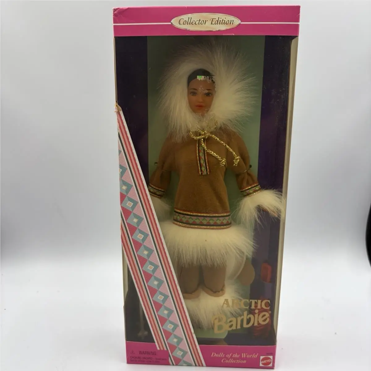 Vtg Arctic Barbie Doll Mattel Collector Edition 96 Dolls of The World 16495
