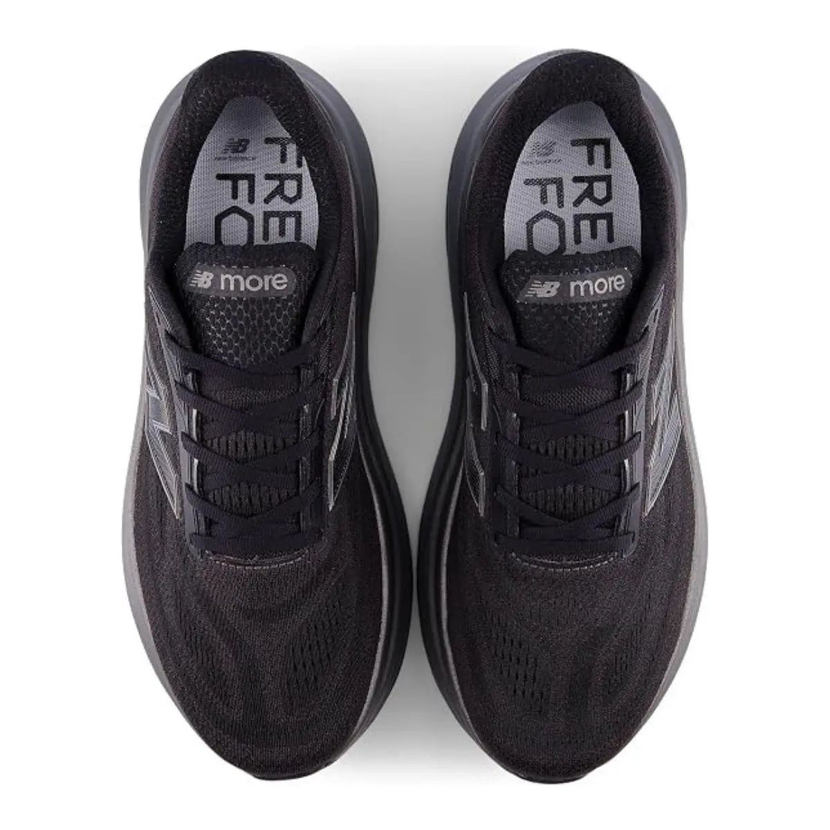 New Balance shoes - New Balance Fresh Foam X More v6 - Black/Castlerock/Black Metallic 6