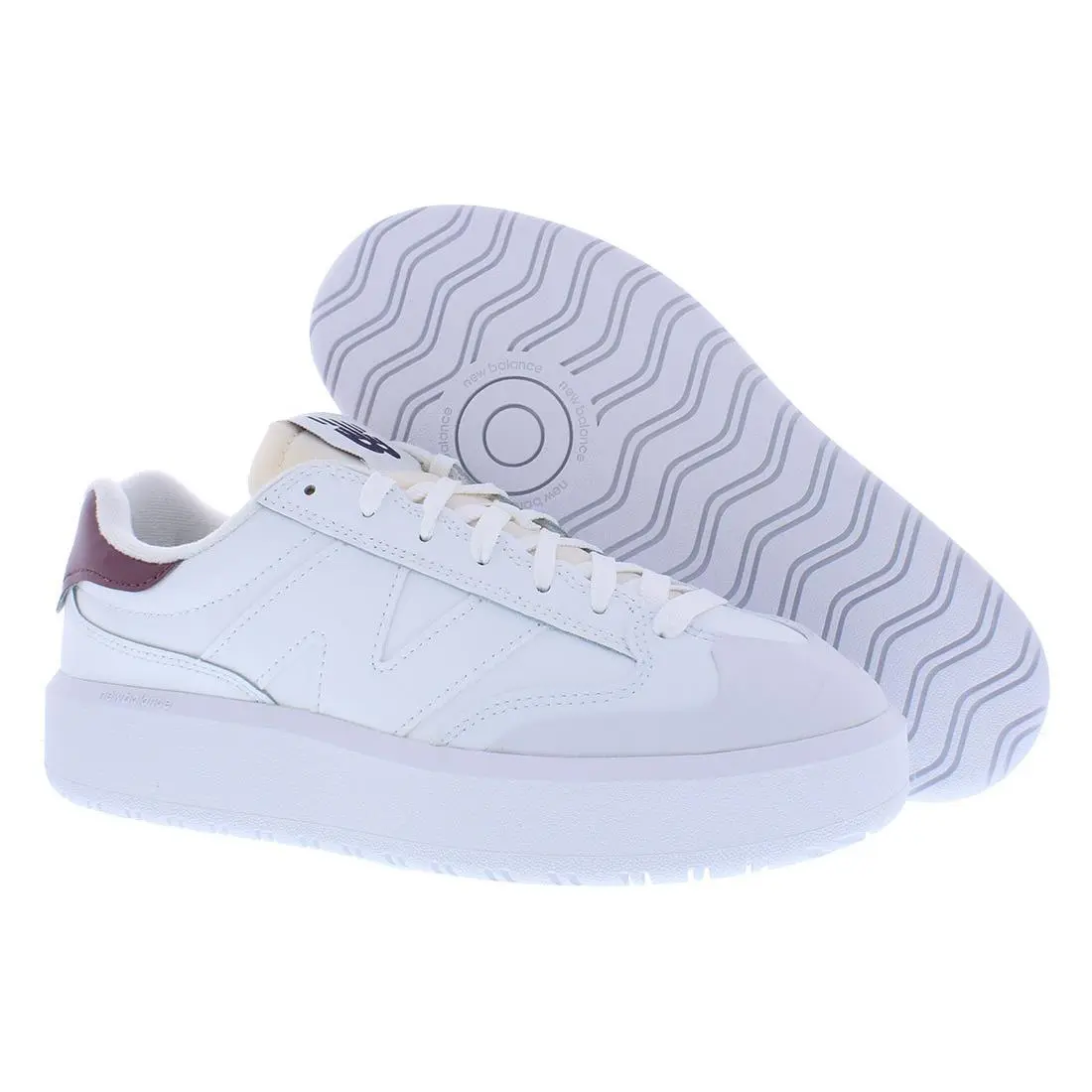 New Balance shoes - White/Red, Main: White 4