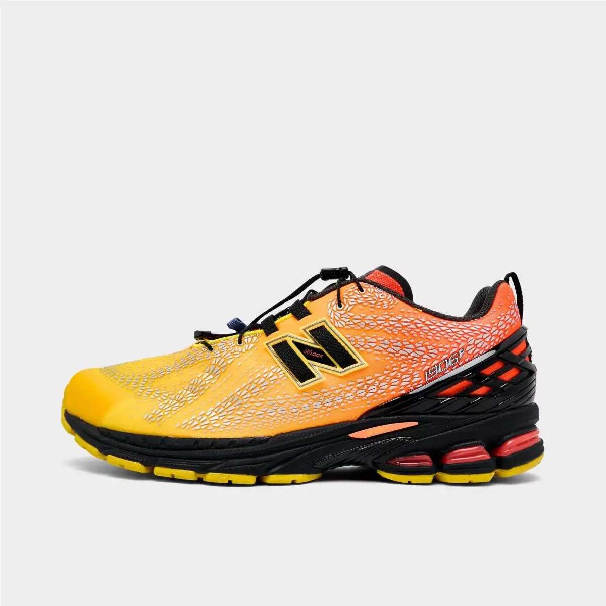 New Balance shoes - U19066QG 700 - Punch Yellow/Tangerine Heat/Black 3