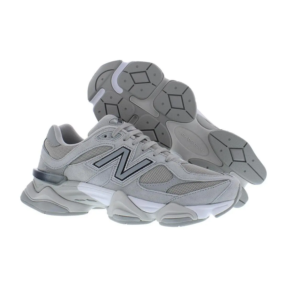 New Balance shoes - 9060 Silver Metallic - Silver Metallic - U9060JGR - Multicolor 8