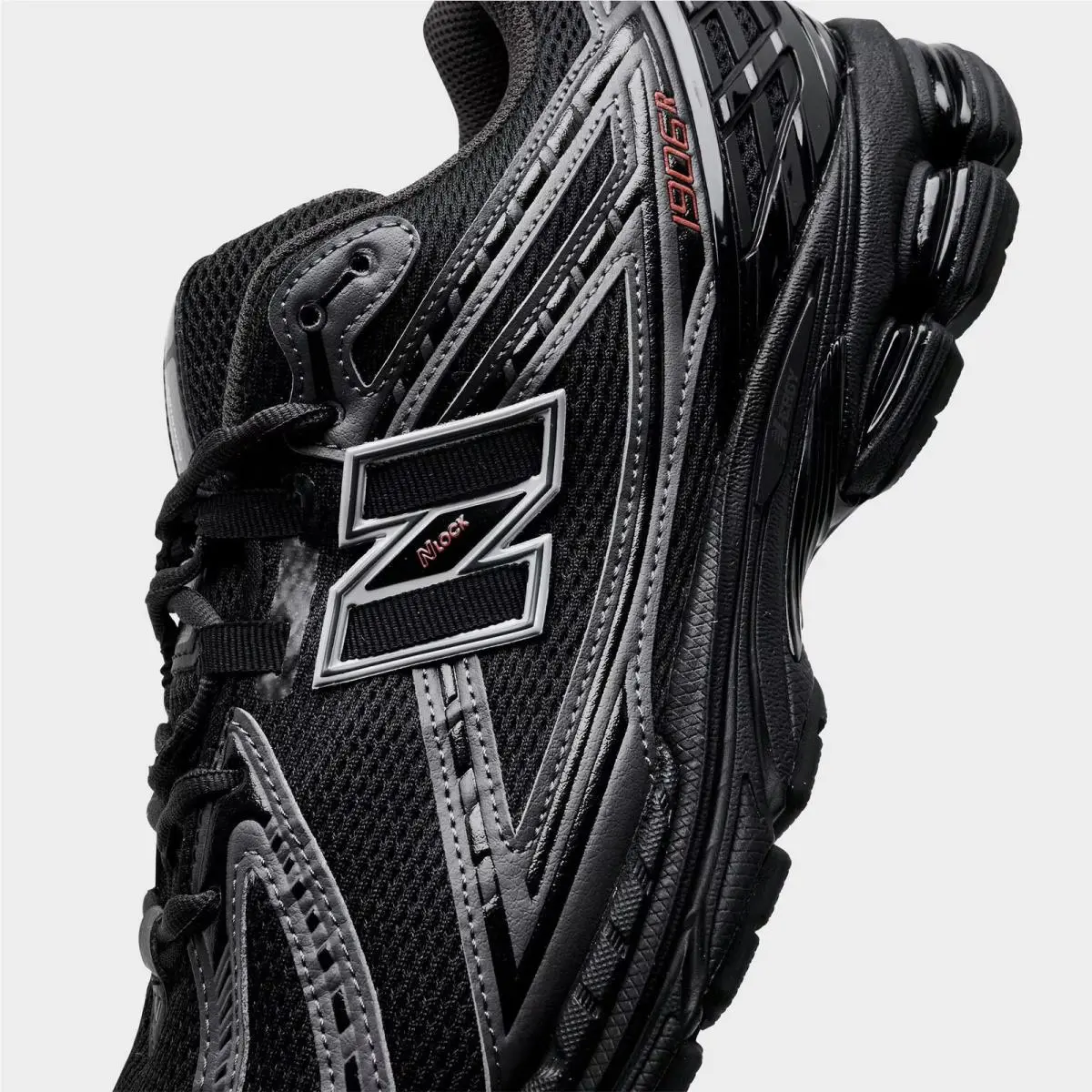 New Balance shoes - U19069L0 000 - Black/Hot Tomato 0