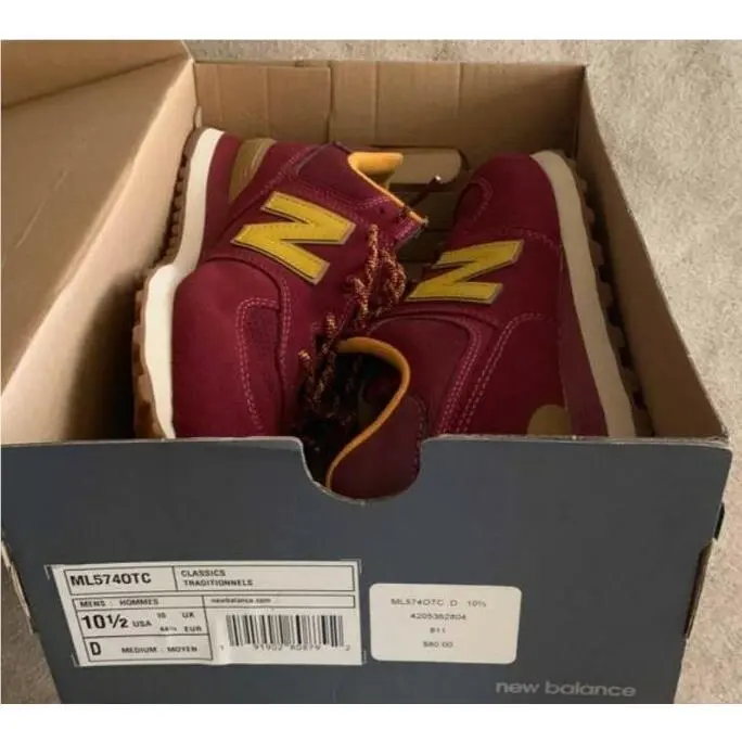 New Balance shoes - New Balance 574 - ML574OTC - Red 14