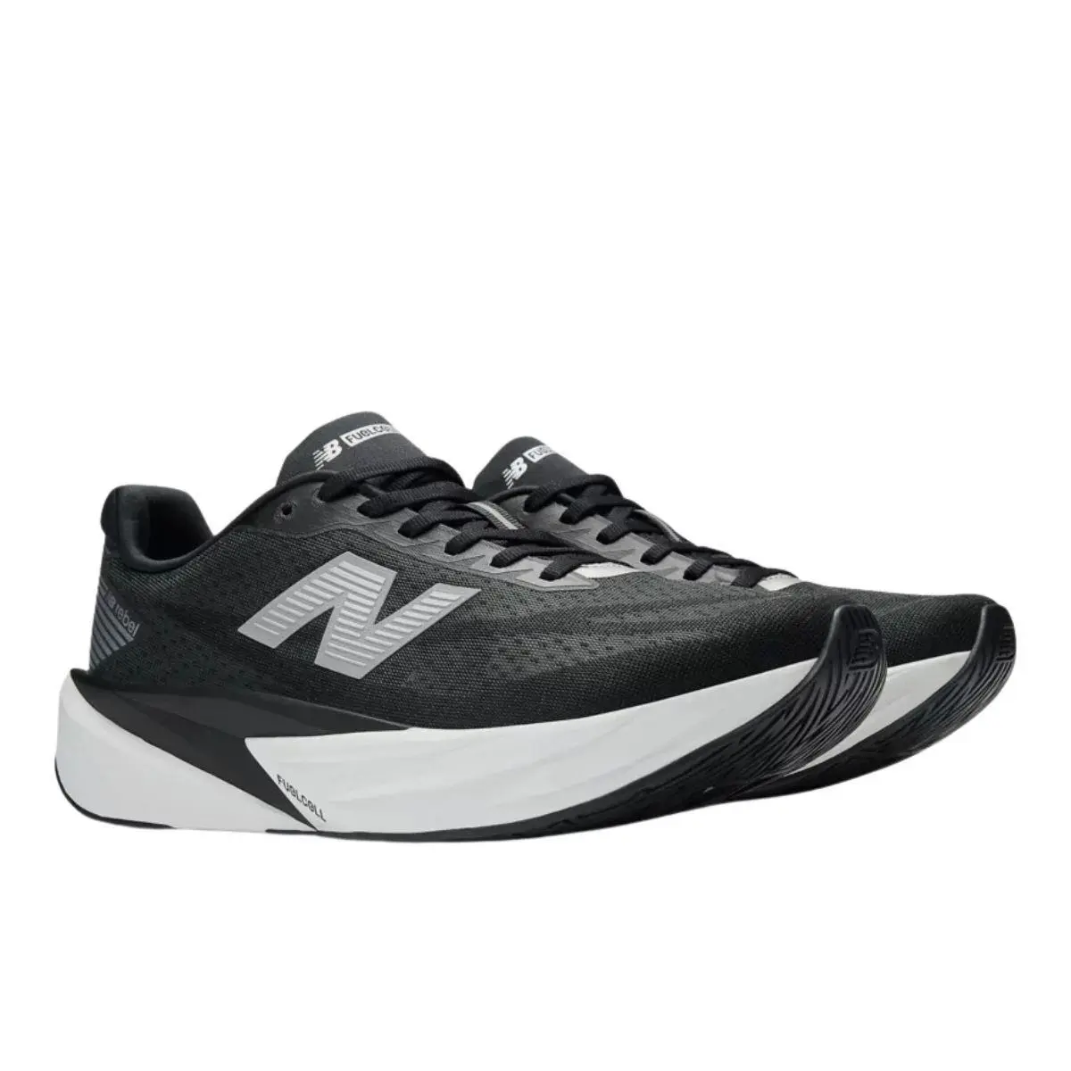 New Balance shoes - New Balance FuelCell Rebel v5 - Black/Silver Metallic/White 8