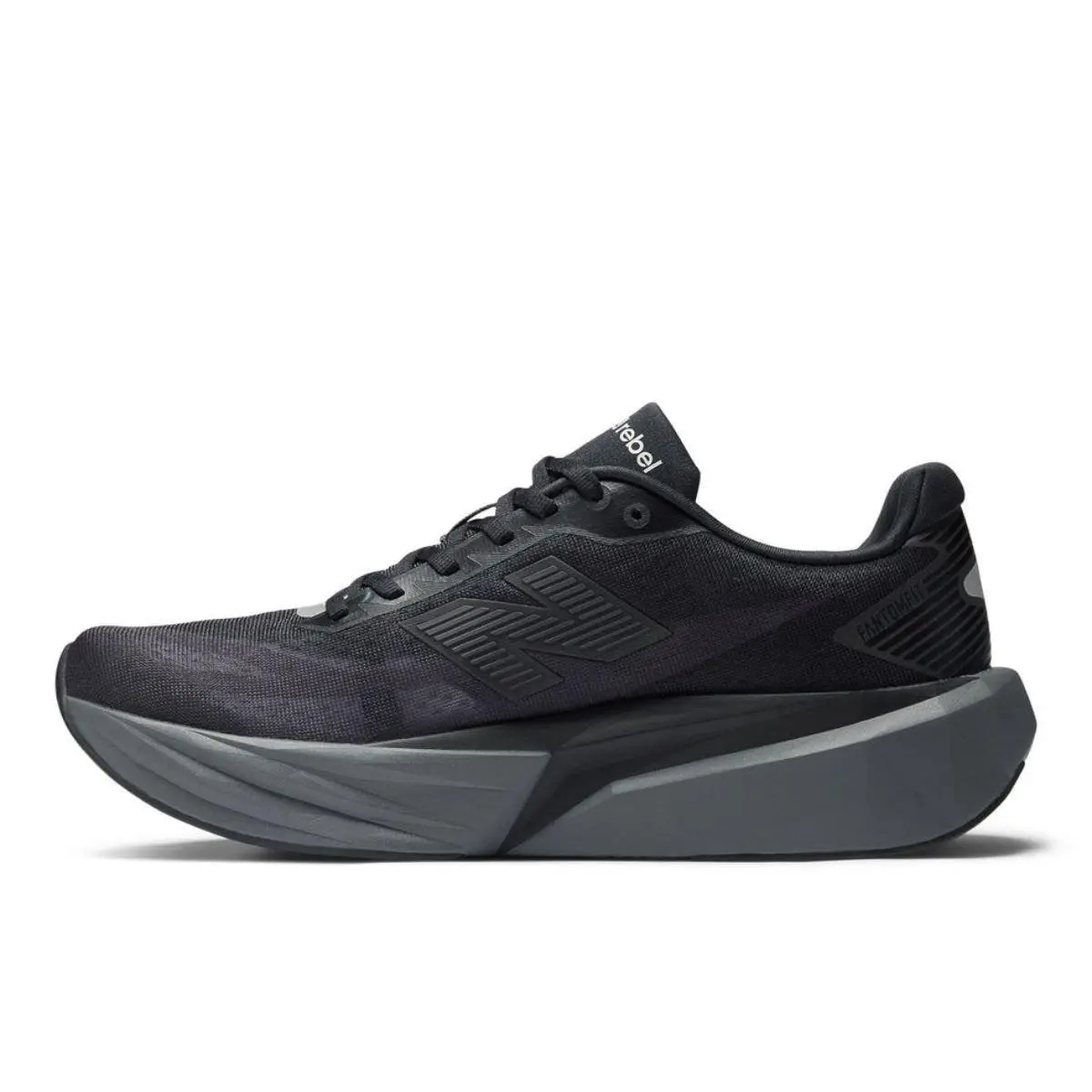 New Balance shoes - New Balance FuelCell Rebel v5 - Black/Silver Metallic/White 2