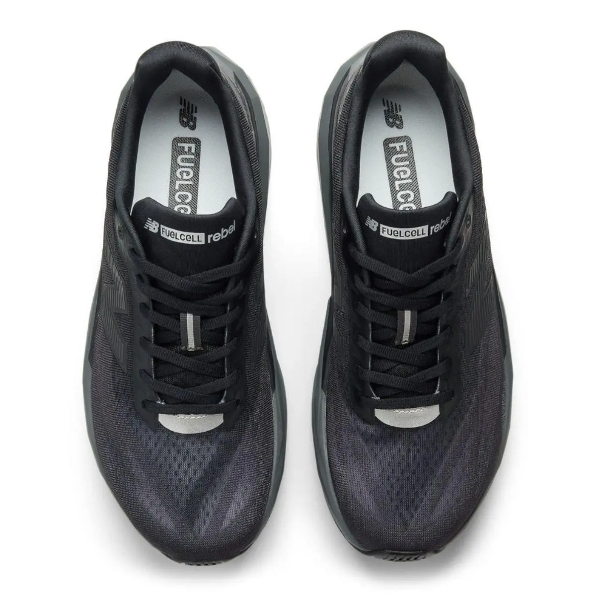 New Balance shoes - New Balance FuelCell Rebel v5 - Black/Silver Metallic/White 3