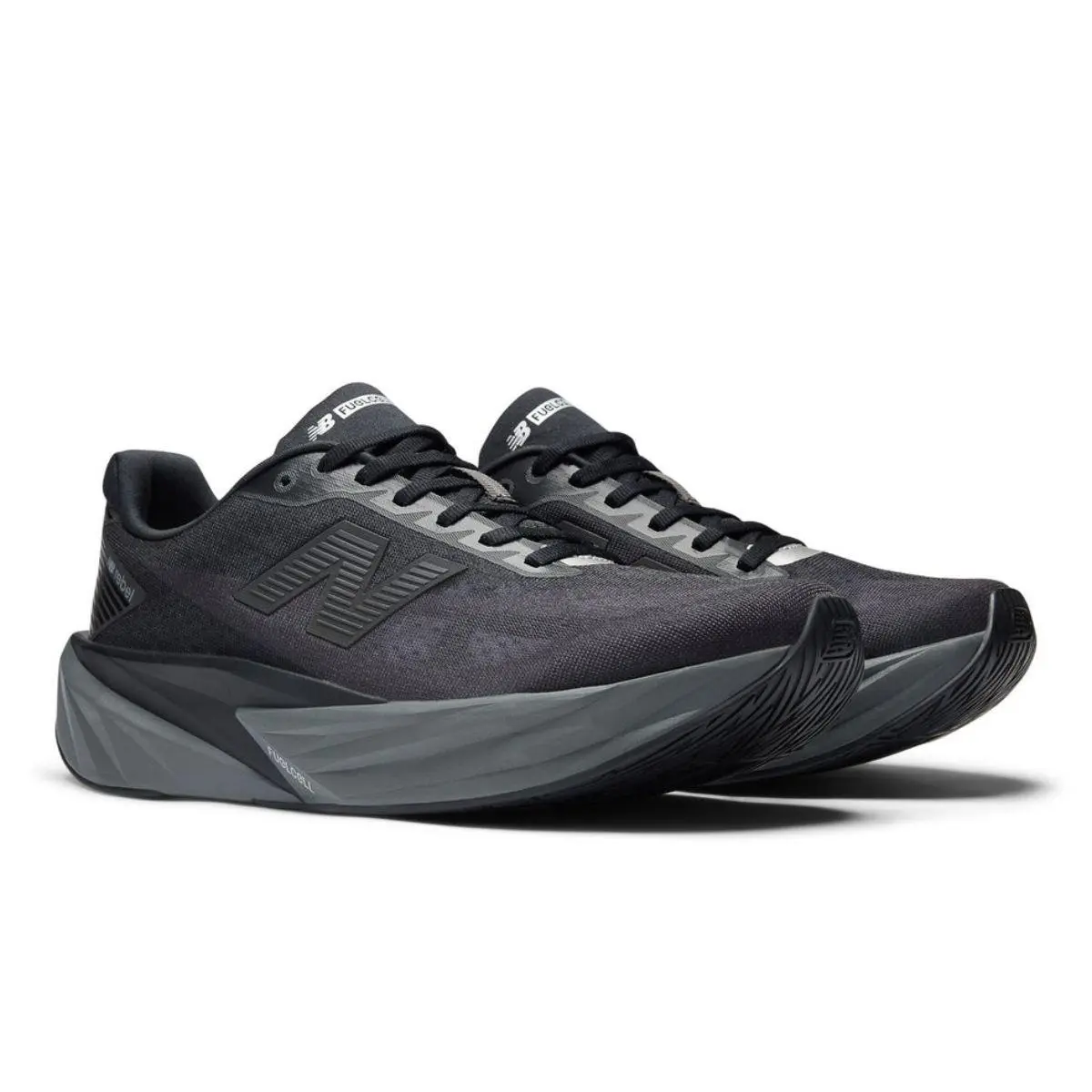 New Balance shoes - New Balance FuelCell Rebel v5 - Black/Silver Metallic/White 4