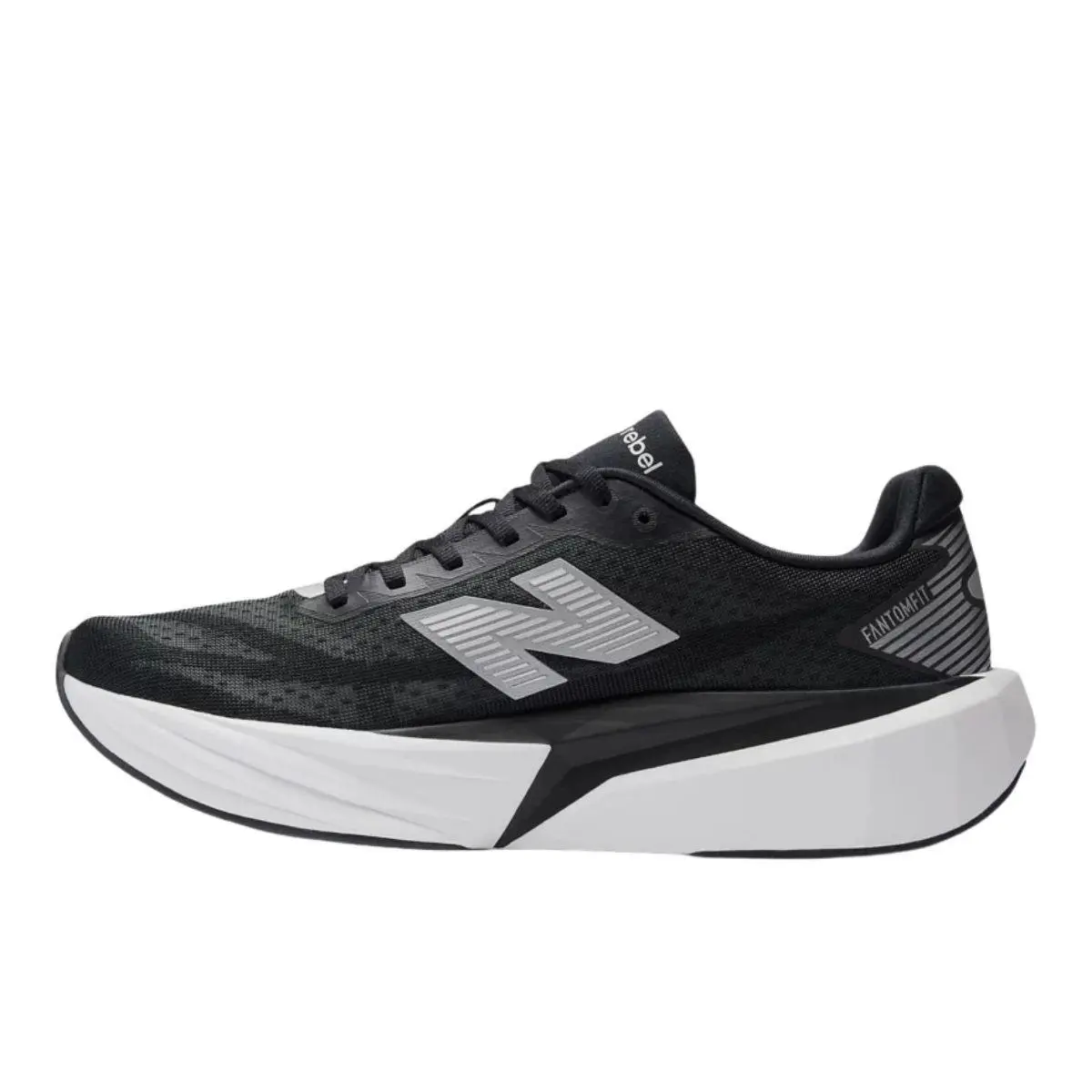 New Balance shoes - New Balance FuelCell Rebel v5 - Black/Silver Metallic/White 6
