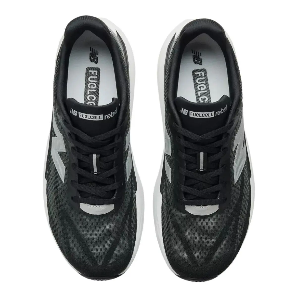 New Balance shoes - New Balance FuelCell Rebel v5 - Black/Silver Metallic/White 7