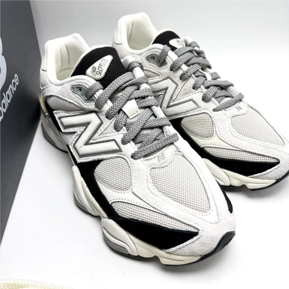 New Balance shoes - New Balance 9060 - U9060JBB - Grey/Jet Black 8