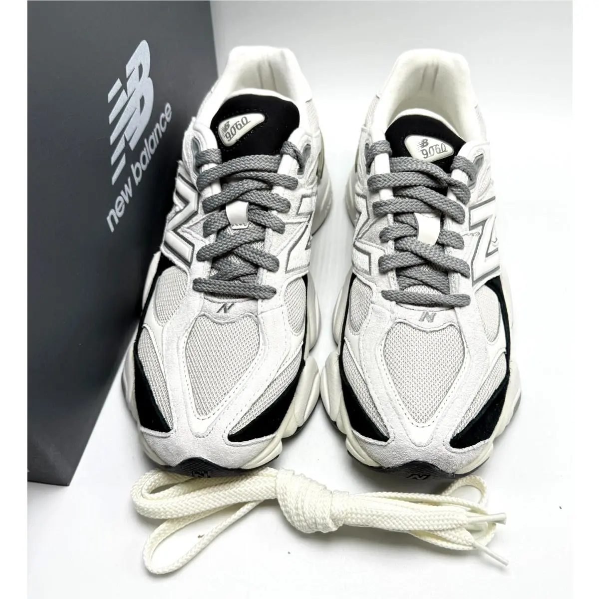 New Balance shoes - New Balance 9060 - U9060JBB - Grey/Jet Black 9