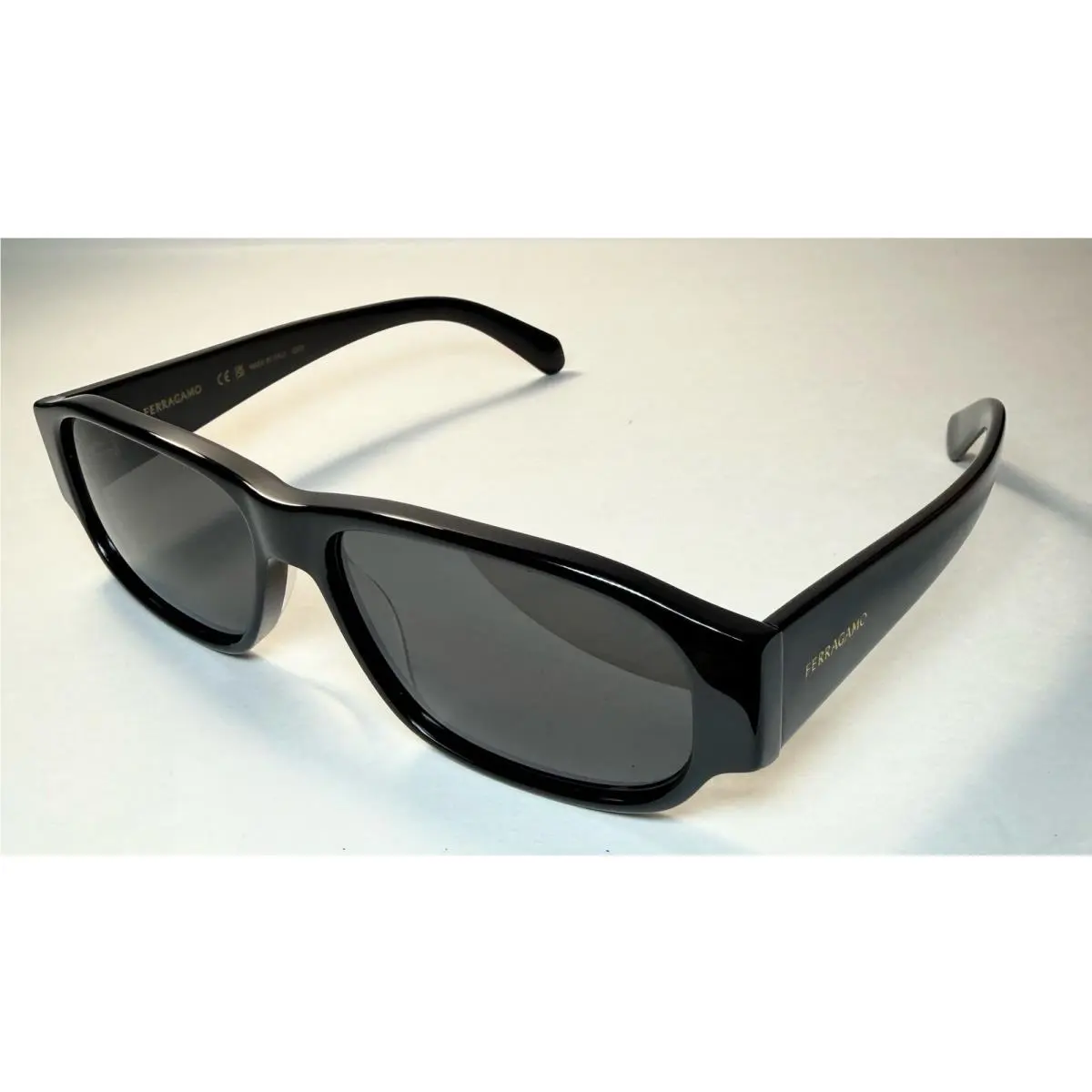 Ferragamo Black Gold SF1109S Sunglasses + Case Unisex