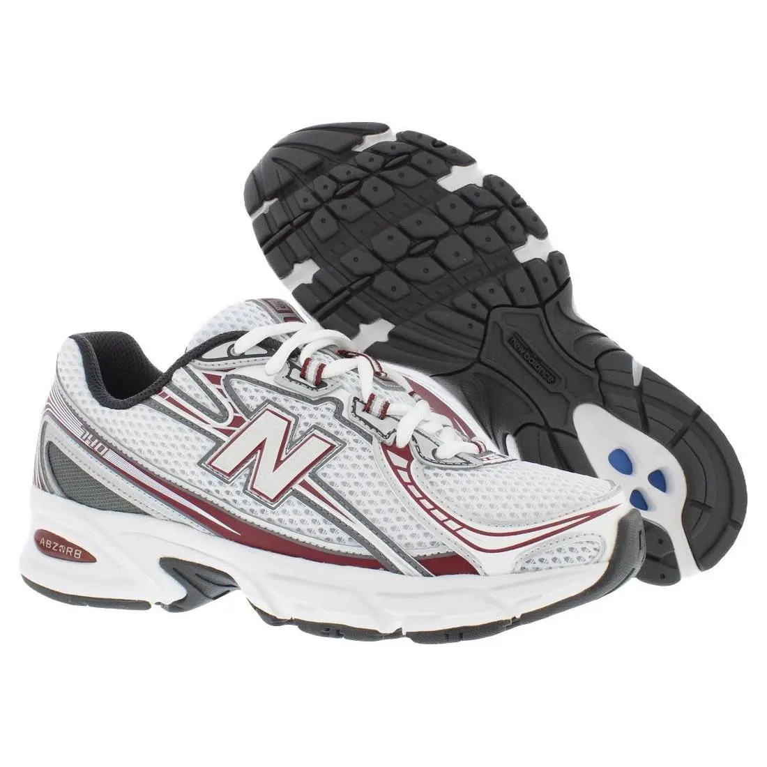 New Balance shoes - Red/White, Main: White 3