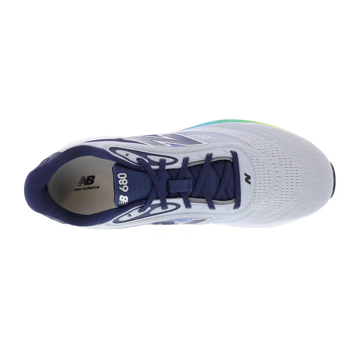 New Balance shoes - New Balance 680 V9 - M6801F0 2E - LIGHT ZINC BLUE / ALTITUDE / ALKALINE GREEN 10