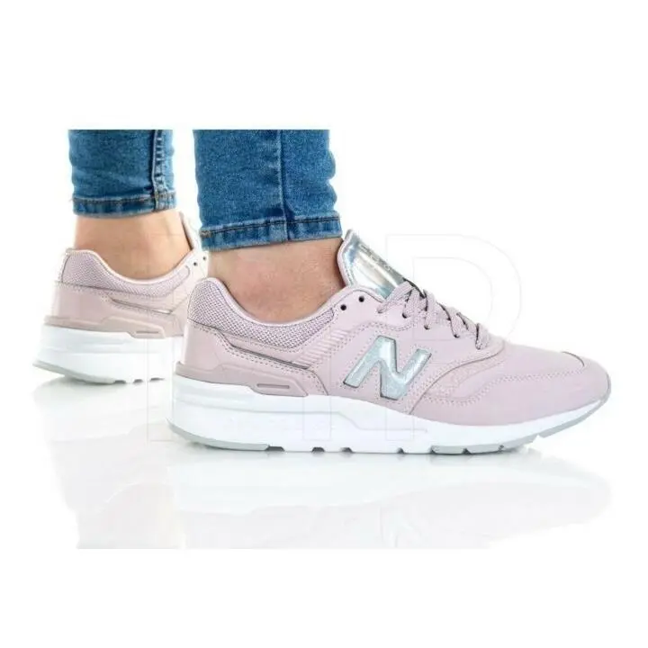 New Balance 977 CW997HBL Women`s Running Shoes Pink/ White Rare