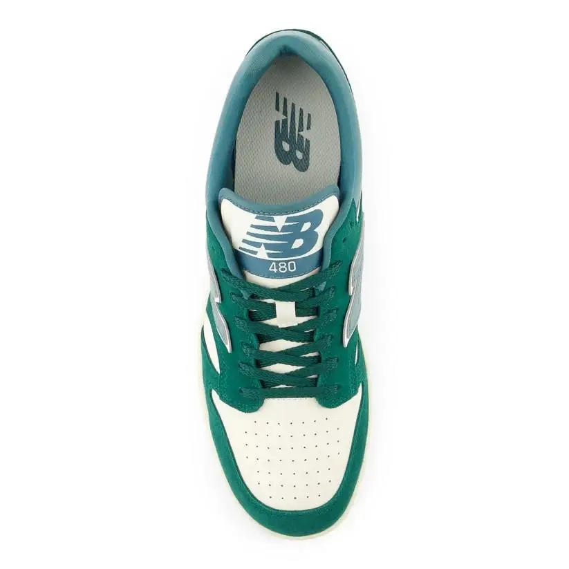 New Balance shoes - New Balance 480 - Green Beige Vert Beige 9